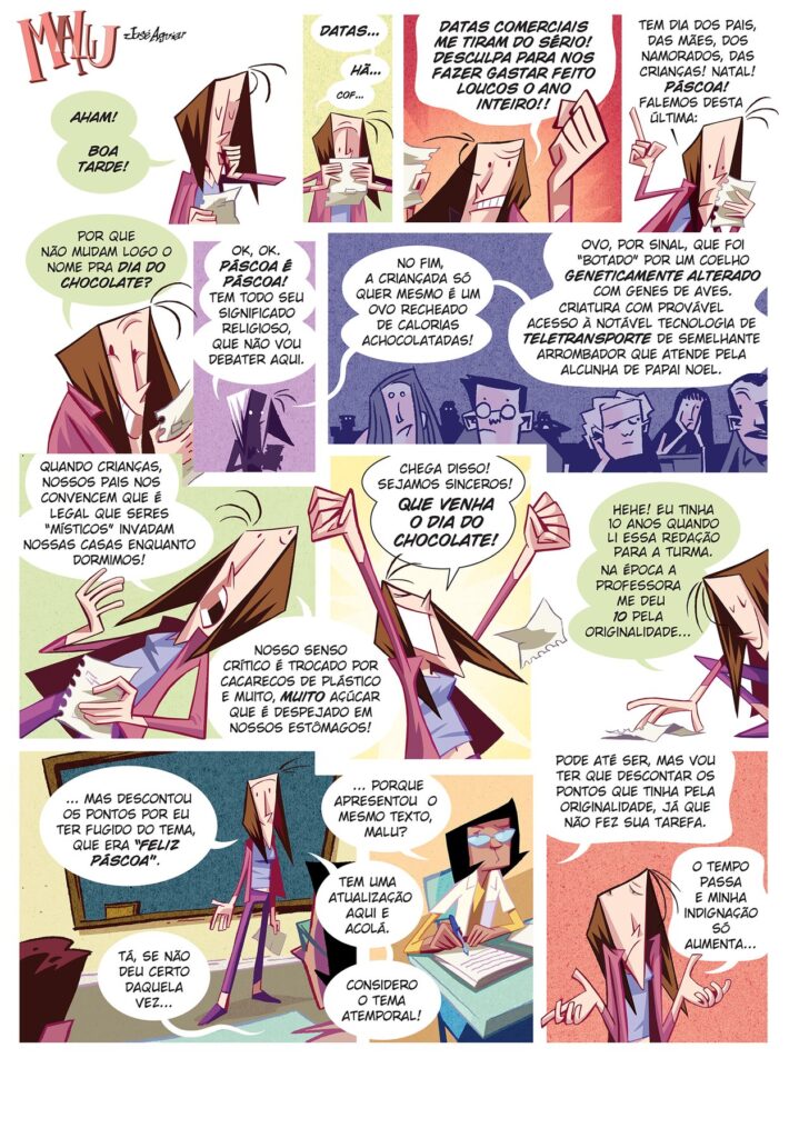 Página de HQ antiga da Malu #5