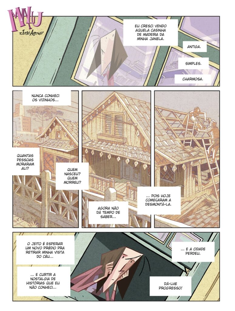 Página de HQ antiga da Malu #12