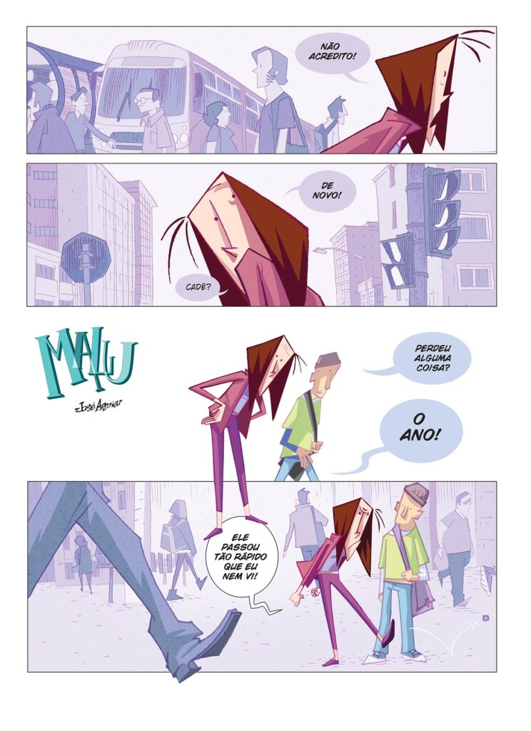 Página de HQ antiga da Malu #16