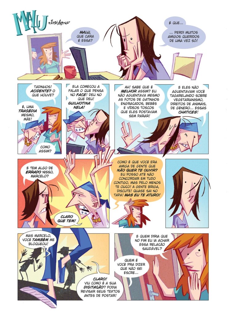 Página de HQ antiga da Malu #22