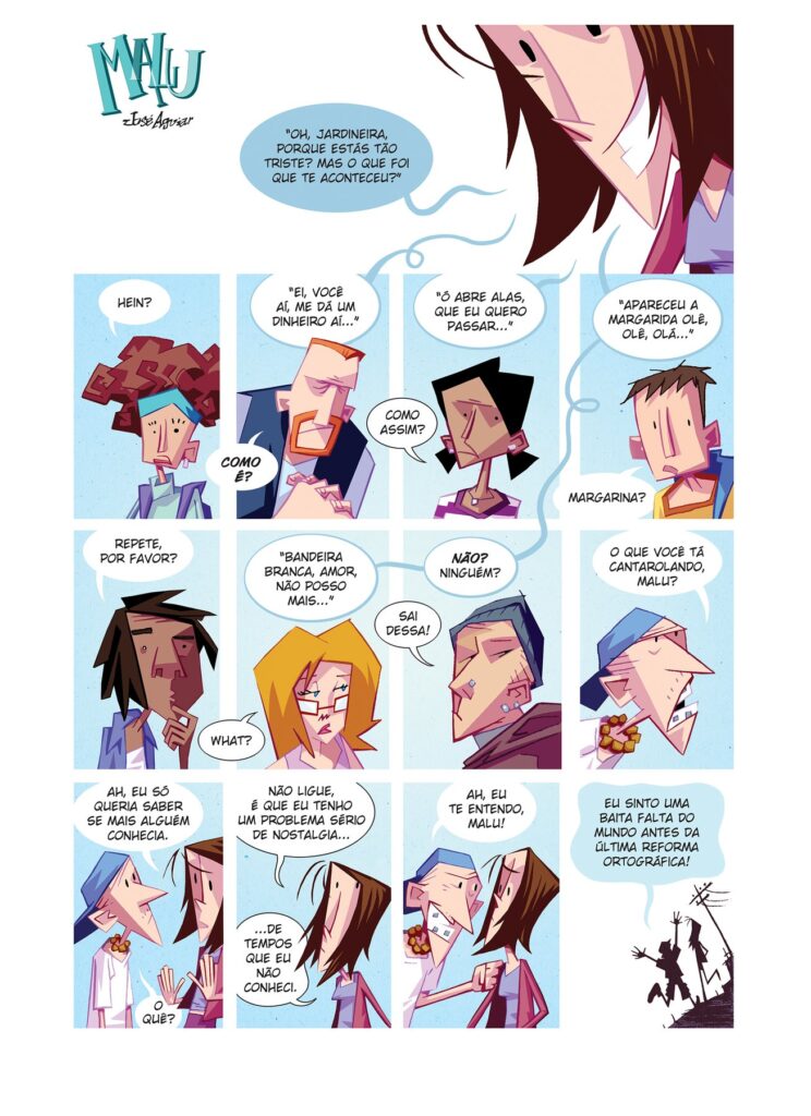 Página de HQ antiga da Malu #23