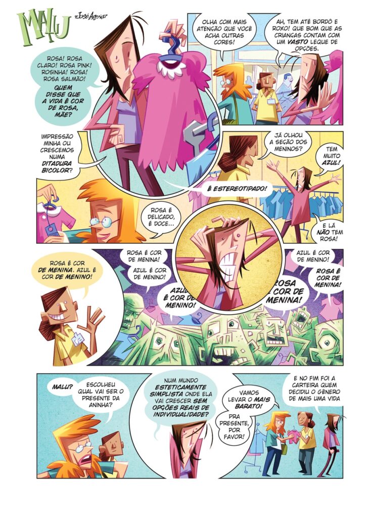 Página de HQ antiga da Malu #24