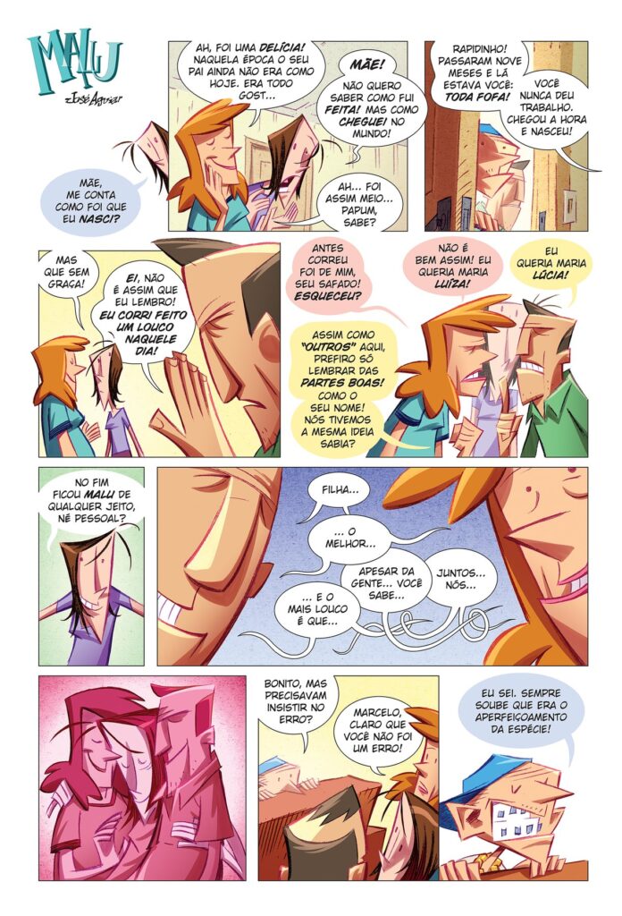 Página de HQ antiga da Malu #25