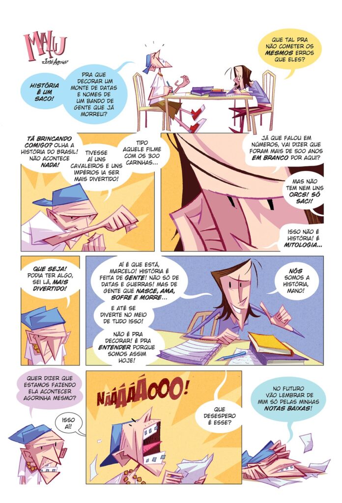 Página de HQ antiga da Malu #33
