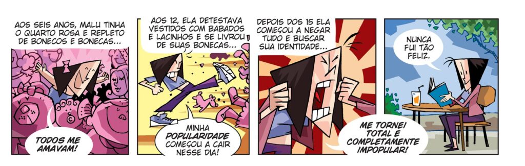 Tira antiga da Malu #1