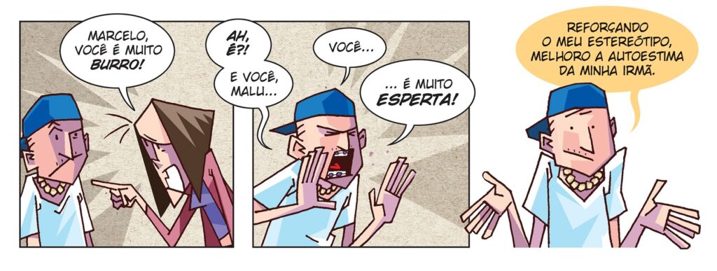 Tira antiga da Malu #9