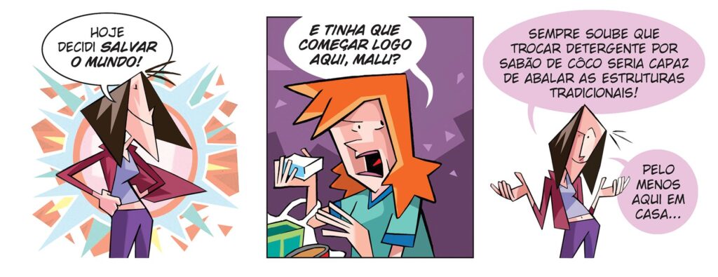 Tira antiga da Malu #25