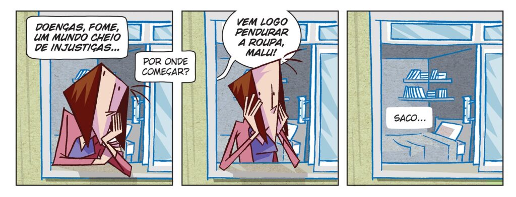 Tira antiga da Malu #75